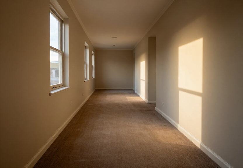 Restored living room in Lalor Park after flood damage repair
